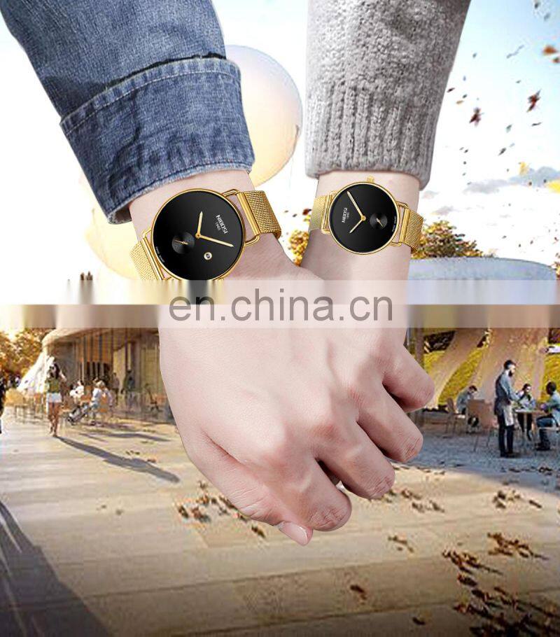 NIBOSI Brand Luxury Lover Watch Pair Waterproof Men Women Couple Watch Quartz Wristwatch Male Female Bracelet Relogio Masculino