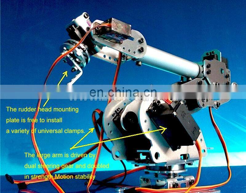 mini industrial 6 axis robot arm educational robot arm