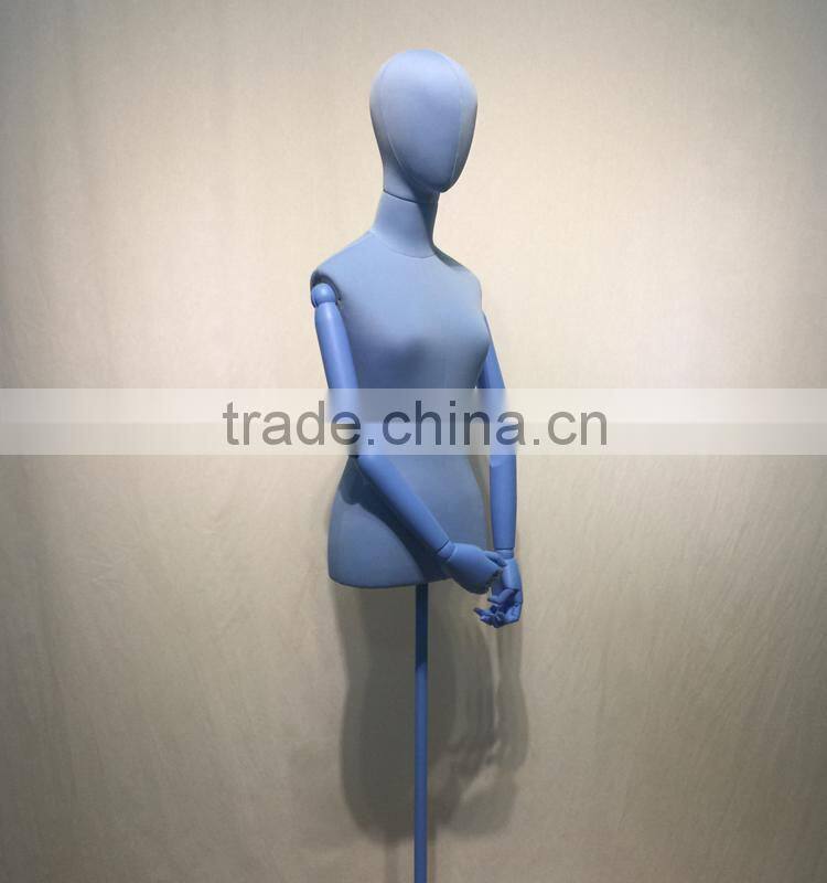 window display female torso mannequin