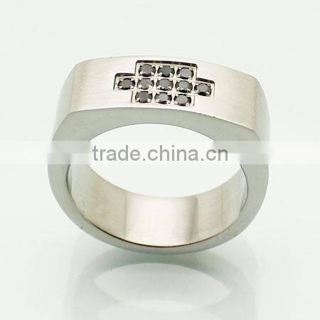 stainless steel mens grim reaper ring stainless steel flush ring pull key ring