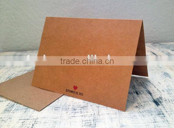 Have Yourself a Merry Little Christmas Card Ecofriendly Kraft Card with Envelope