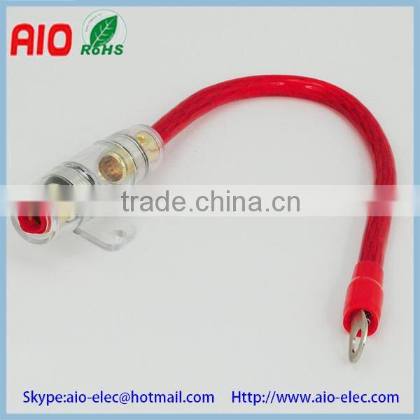 Car stereo wire power amplifier subwoofer dedicated power supply cord 8 AWG Gauge Car power cable