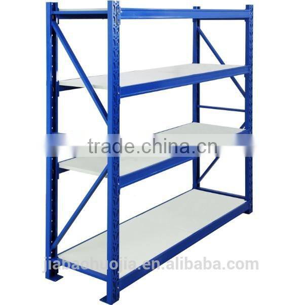 6 layer light duty wide racking warehouse connect design JB-8A