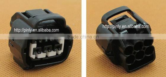 female yazaki electric auto connector fit toyota