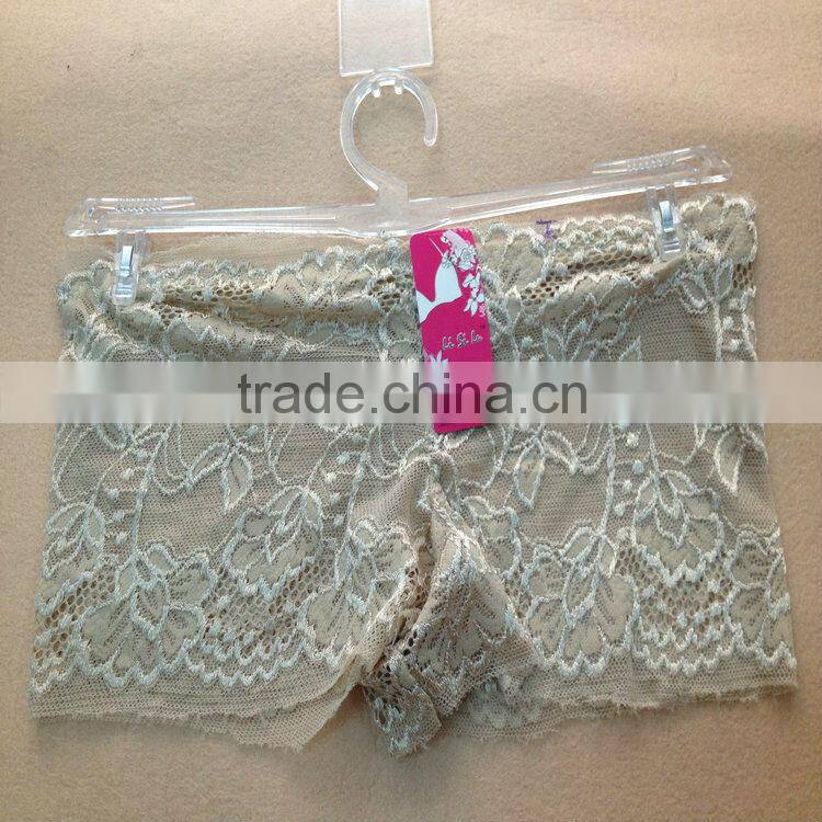 0.21USD Hot Sale Cheappest Elasticity Sexy Lace Transparent Panty (kcnk066)