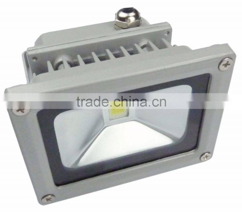 High lumen IP65 waterproof outdoor cob 10w led flood light rgb