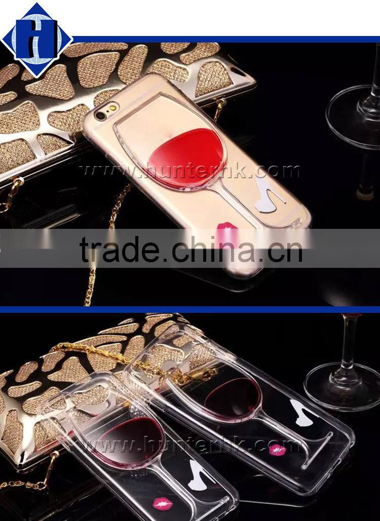 Liquid Red Wine Mobile Phone Cover For iphone6s