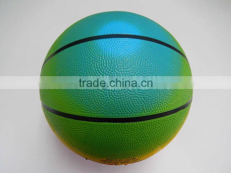 Customized multicolor basketball size 7