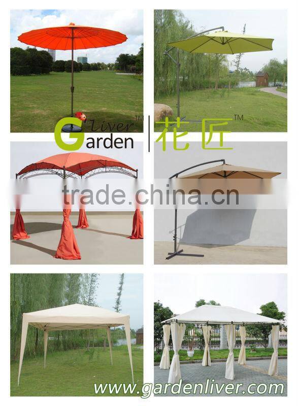 High quality patio beach commercial waterproof garden palm beach umbrella