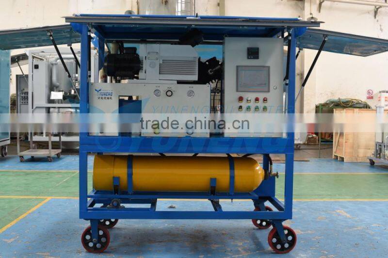 Vacuum SF6 Gas Recycling Machine , SF6 Gas Purification Machine