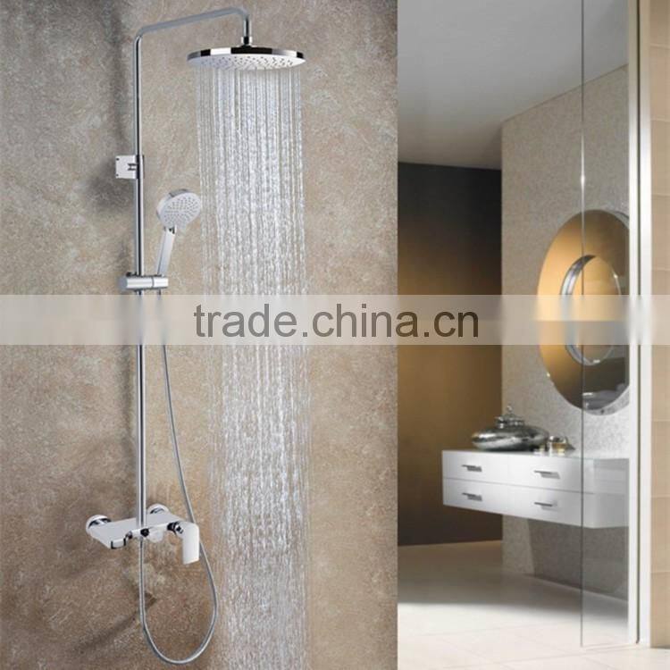Wall Solid Brass Rainfall Shower Mixer SM009