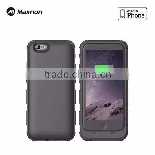 New designed phone battery case Extended backup cellphone charge case for iPhone 6 battery case