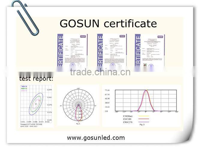 GOSUN high quality led circular track lighting 10w/20w/30w/40w with CE/ROHS