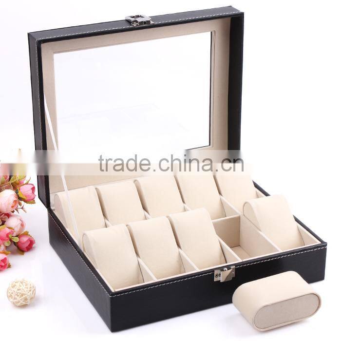 C35-1 ANPHY 10 pcs Square Watch Box High Grade Display Watches