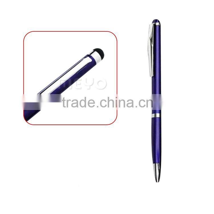 Elegant click pen ball point pen and plate key clip chain gift box