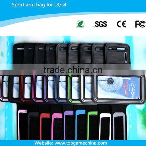 Neoprene+phone waterproof case for Samsung S3/S4 mobile phone arm bag