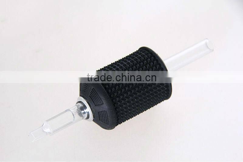 2013 Hot Sales 30mm Black Rubber Tattoo Grip Supply