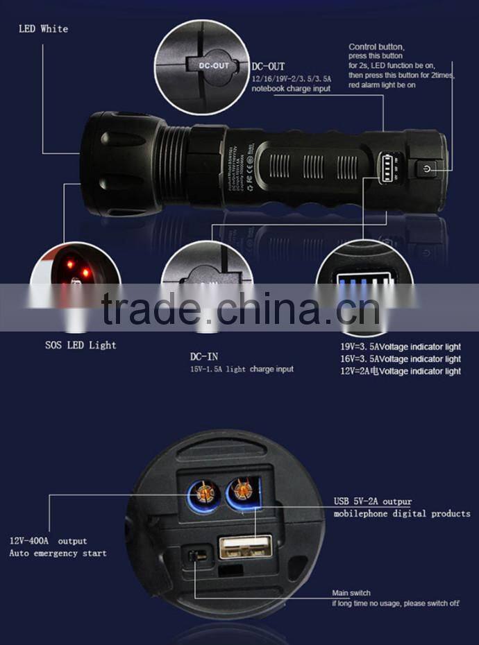 Portable 10000amh multi function jump starter,power bank car jump starter ,auto car jump starter