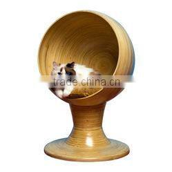 Spun bamboo pet bed eco-friendly