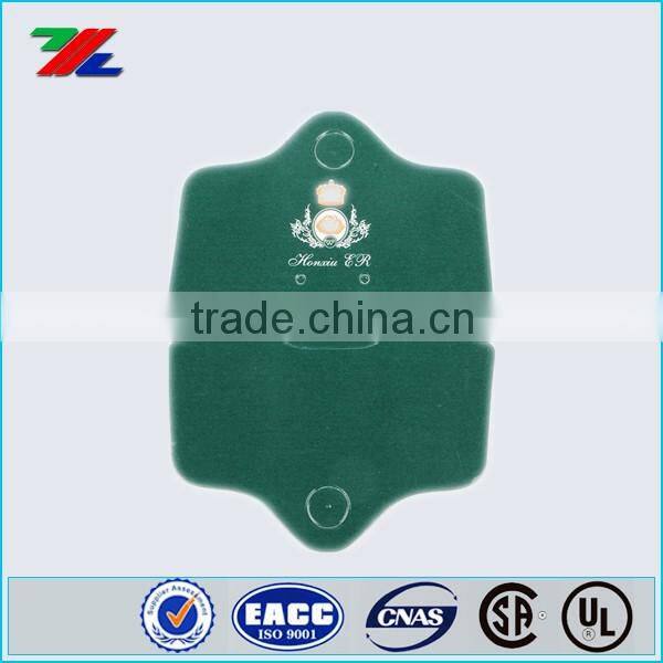 Hair clip display cards, Paper Jewelry Card