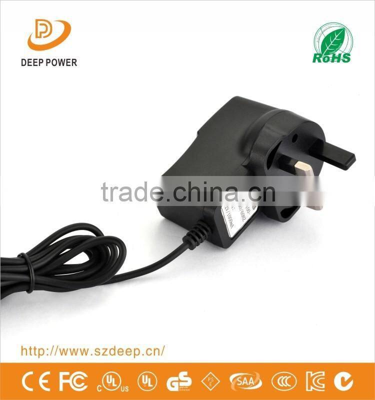 China Manufacture Ac Dc Wall Type Power Adapter 12v 1.5a 18w