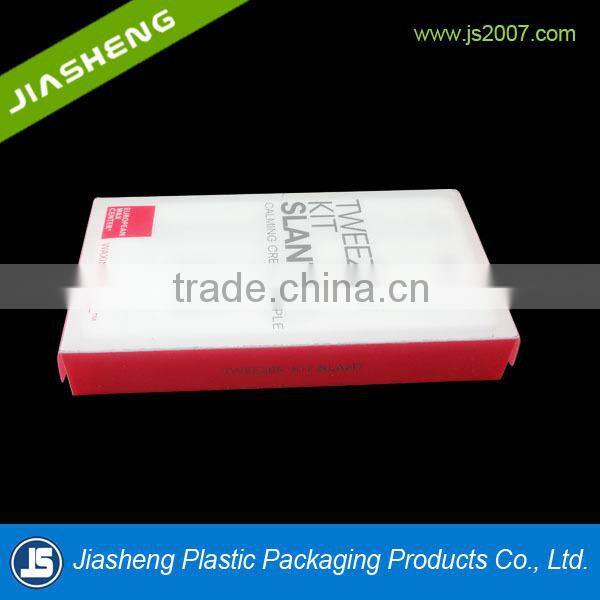 Cheap plastic clamshell blister packaging for candle and wax for Christmas Day