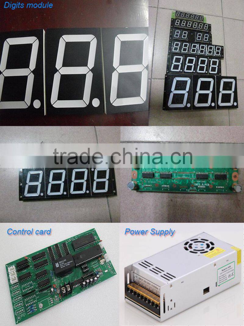 RGX led currency exchange sign led digital number exchange rate display led exchange rate sign