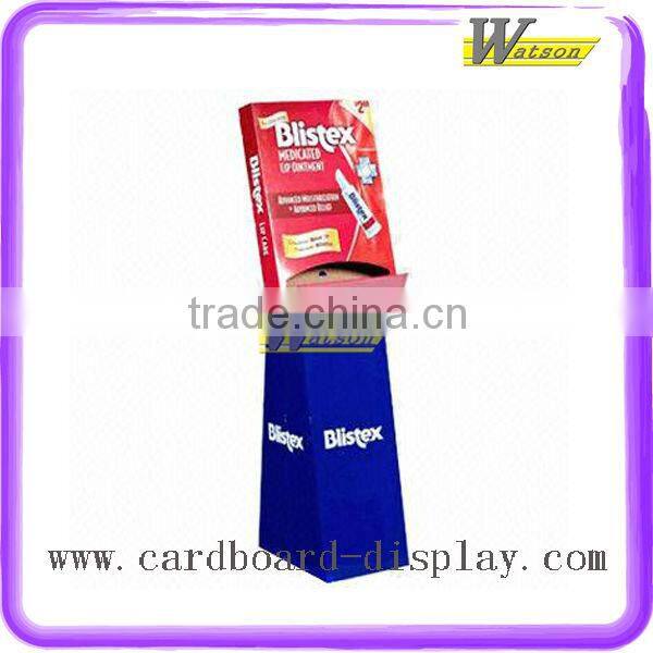 Hot Sale Floor Corrugated Paper Book Display Stand