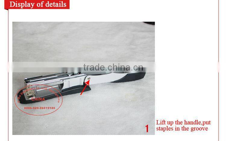 Deluxe C-10 half strip metal stapler