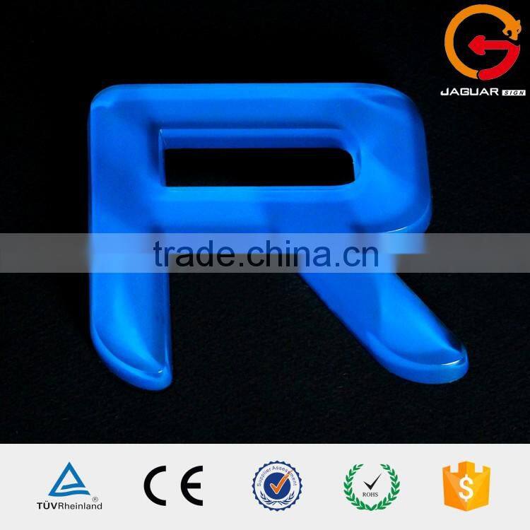 Full clear new design 3d clear plastic acrylic letters/sign from china supplier