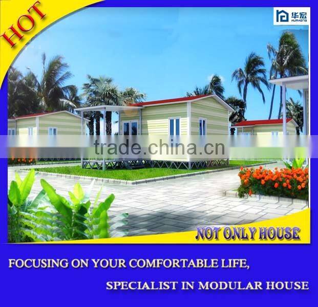 mobile home with security doors and steel chassis against humidity moisture and insects waterproof flooring