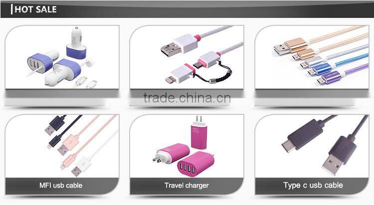 Spring MFi C48 USB cable for iPhone6/6S, 8pin connector mfi cable for apple with spring