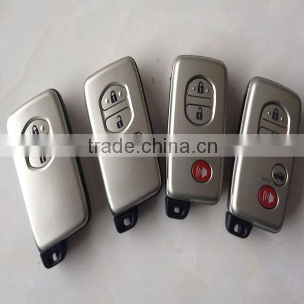 Tongda high quality 3+1 button smart key with emergency key, key cover