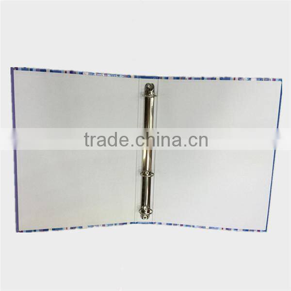 Newest style eco friendly A4/FC size clamp 2 3 4-hole decorative file folder with binder