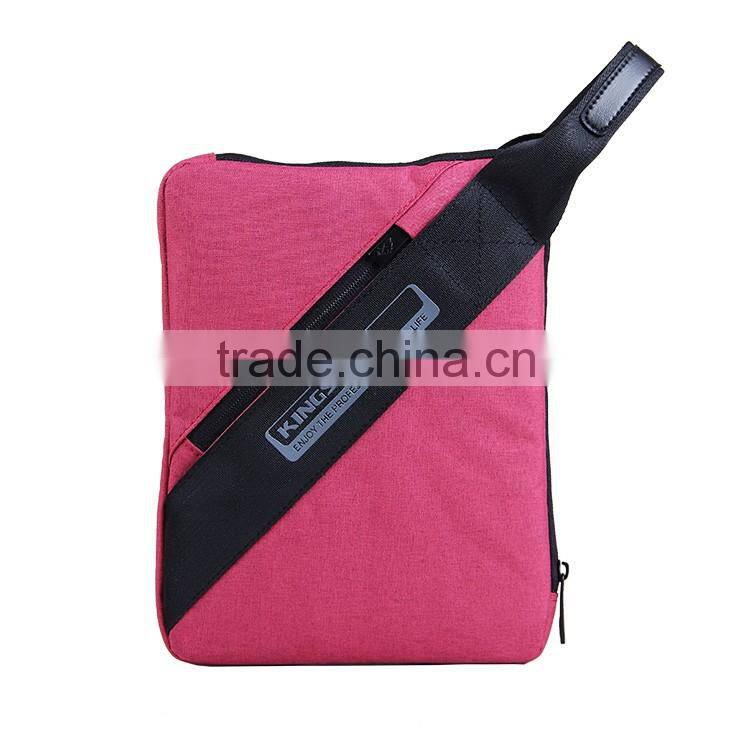Kingsons cheap 10.1'' fashion colorful 25.5*2*20CM waterproof messenger bag