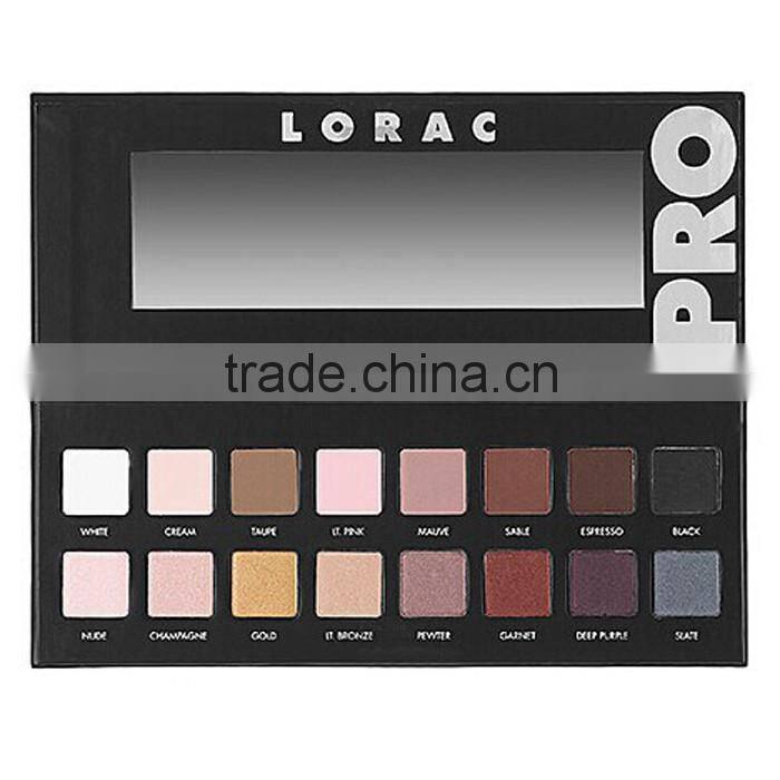 LORAC PRO PALETTE 16 colors smoky makeup eyeshadow palette + Eye base set