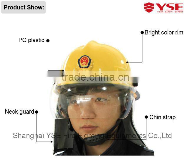 new protective Fire fighter helmet
