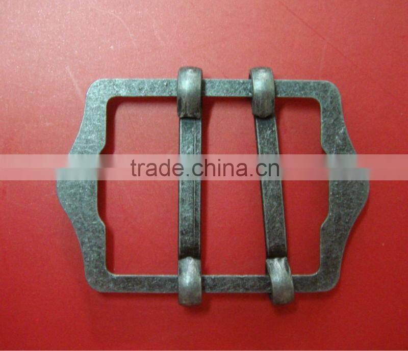 hot saled double flagstaff metal buckle