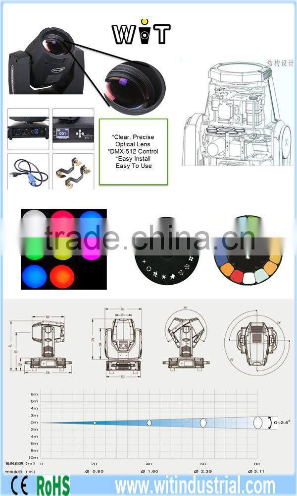 China Online Selling Stage Lighting 200w moving head beam 5r