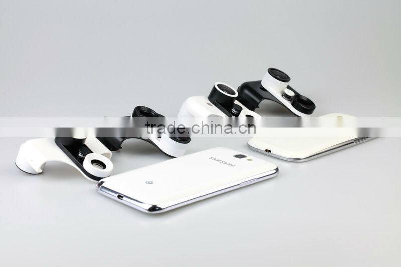 For Samsung Galaxy S3 i9300, Note2 N7100-4 in 1 Camera Lens