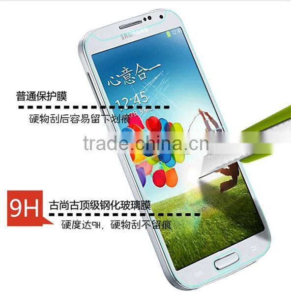 Top Quality 2.5D Tempered Glass Screen Protector For Samsung S4 Mini Mobile Phone