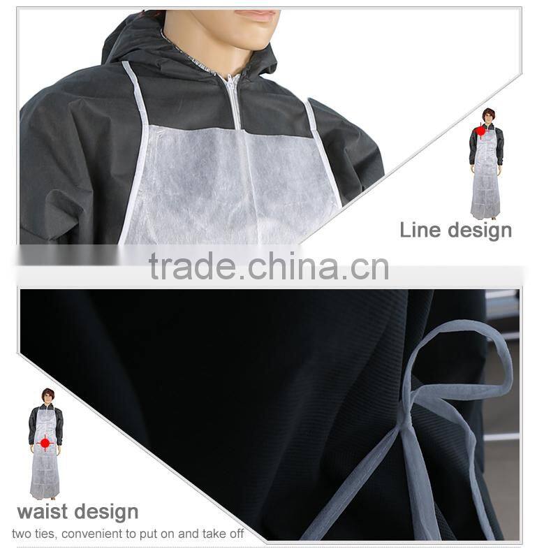 Disposable PP non woven aprons for Christmas