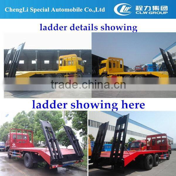 Super quality newly design low bed flat truck