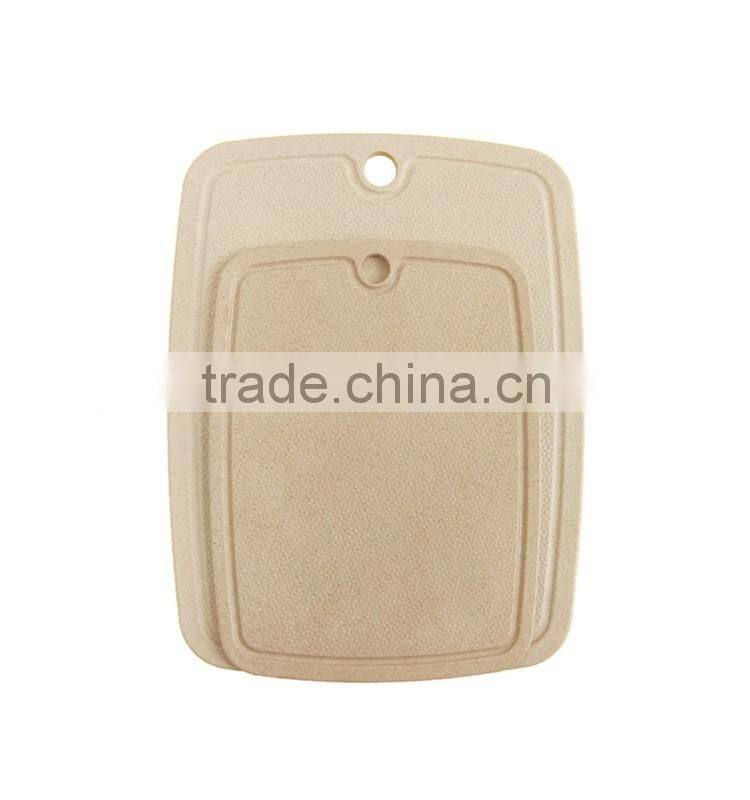2016 hot selling natural bamboo fiber cutting board set