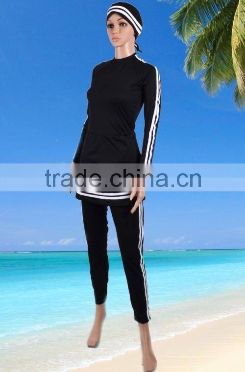 wholesale custom muslim lycra fabric for swimwear