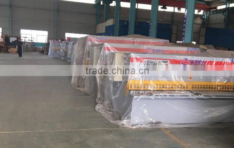 scmt CE certidication 8x4000mm carbon steel plate cutting machine iron steel guillotine