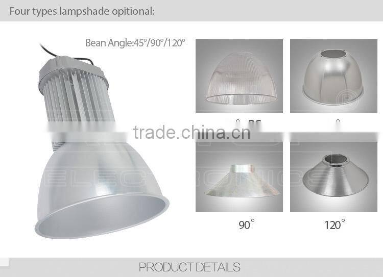 High qulity waterproof industrial lighting led high bay 200w