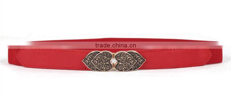 New fashionable design of elegant ladies belt women PU belt