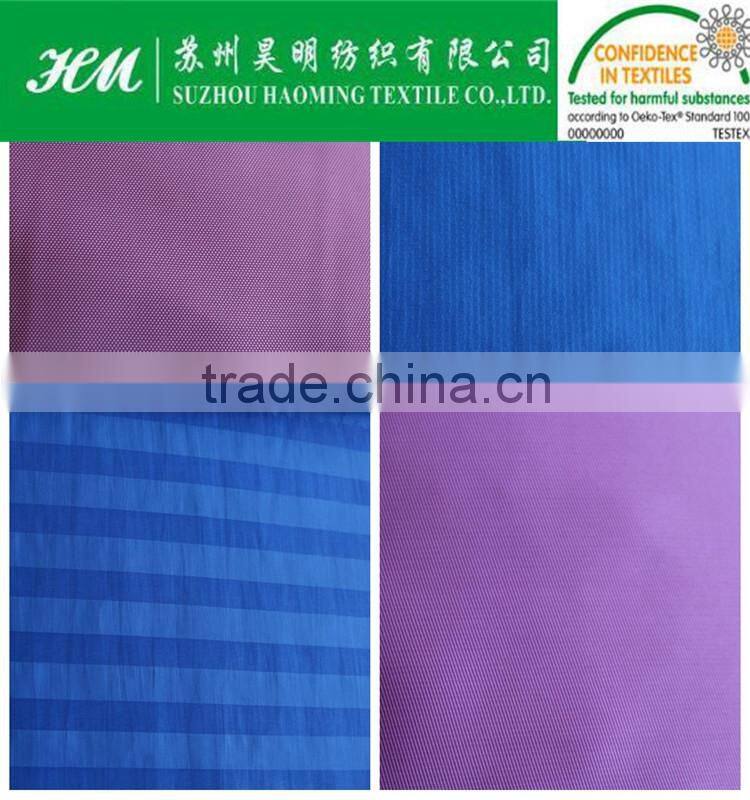 430t nylon polyester oxford grid mixed fabric