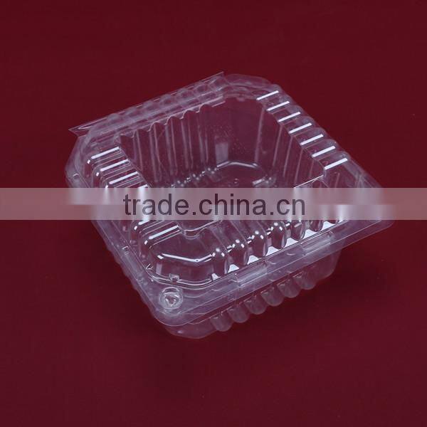 transparent clean PET plastic box